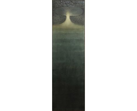 * NEIL DALLAS BROWN (SCOTTISH 1938 - 2003),DIVINE FORMmixed media on canvas, signed verso, titled and dated 1991 label versoi