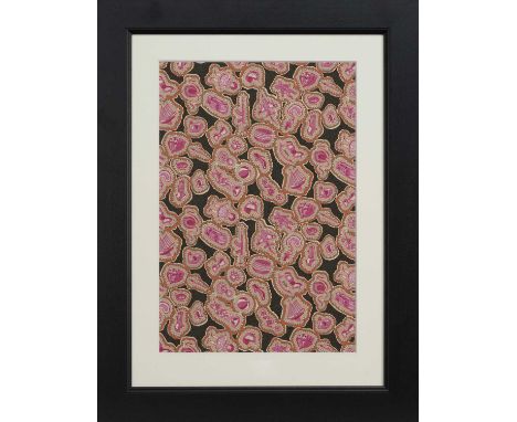 * GRAYSON PERRY RA (BRITISH b. 1960), LIBERTY LONDON, ‘SISSY’ FABRICtextileimage size 47cm x 32cm, overall size 69cm x 53cm M