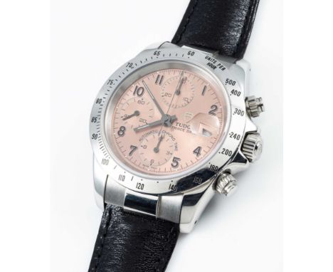 A GENTLEMAN'S STAINLESS STEEL TUDOR PRINCE DATE AUTOMATIC CHRONO-TIME CHRONOGRAPH WRIST WATCHCIRCA 2000, REF. 79280P WITH RAR