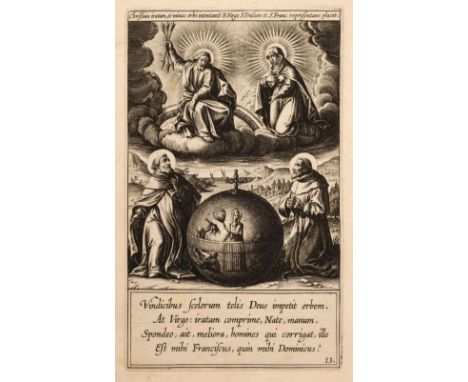 Galle (Theodor). Vita et miracula S.P. Dominici Praedicatorii Ordinis Primi Institutoris. Antwerp: Th. Gallaerum, 1611, engra