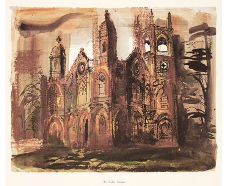 Piper (John). John Piper's Stowe, Hurtwood Press in association with the Tate Gallery, 1983, colour and monochrome illustrati