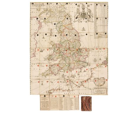 Lenthall (John, publisher). Geographical Cards of England, with part of Scotland and Ireland, and the adjacent parts of Franc