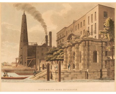 Malton (Thomas). A collection of 20 engravings of London [1792 - 1801], aquatints with contemporary hand-colouring, originall