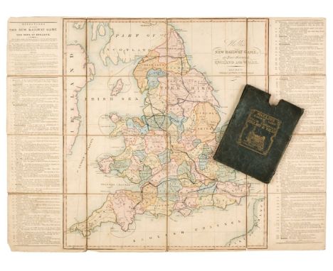 Geographical Game. Wallis (E. publisher), Wallis's New Railway Game, or Tour through England and Wales, circa 1845, engraved 