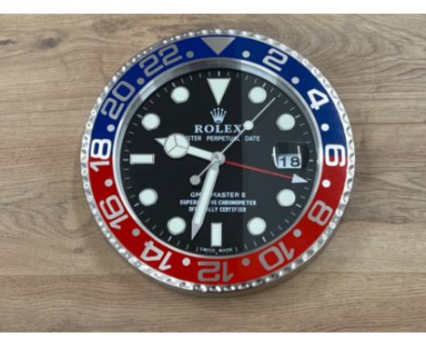 Rolex style wall clock 