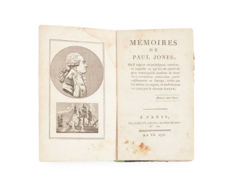 [American Revolution] Mémoires de Paul Jones Où il expose ses principaux services, et rappelle ce qui lui est arrivé de plus 