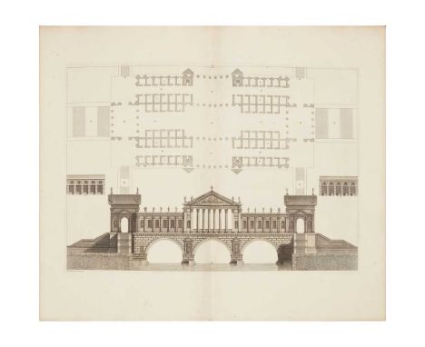 Palladio, Andrea - Giocomo Leoni, editor The Architecture of A. Palladio, in four books London: John Watts, 1715. Books 1-3 (