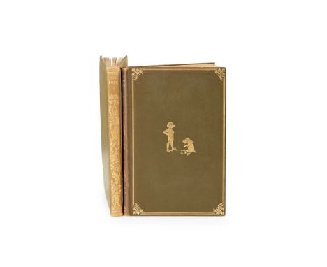 Milne, A. A. Winnie-the-Pooh [and:] The House at Pooh Corner London: Methuen and Co. Ltd., 1926-8. First editions, first impr