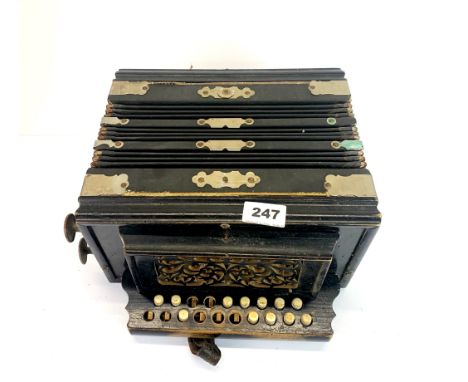 An early Steelreeds piano accordion.