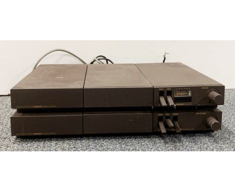 A vintage Boothroyd Stuart Meridian HiFi set