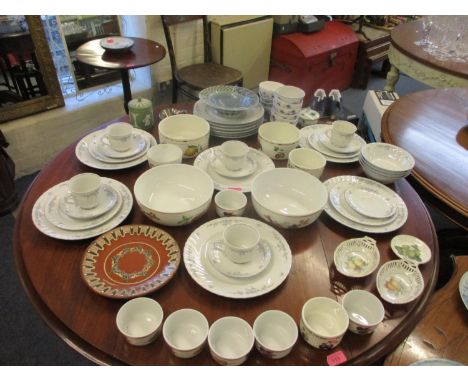 A Regina Bavarian part dinner service, together with a Royal Worcester Evesham part dinner service and other ceramics Locatio