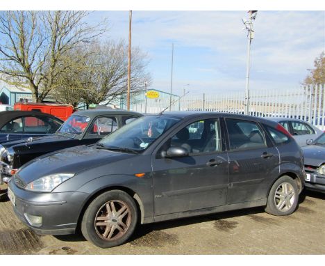 Make &amp; Model: Ford Focus ZetecDate of Reg: AF53 NKUColour: Greycc: 1596MoT: 07-09-2021Fuel Type: PETROLMileage: Not displ