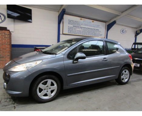 Make &amp; Model: Peugeot 207 SportDate of Reg: BD58 PYOColour: Greycc: 1360MoT: 17-02-2023Fuel Type: PETROLMileage: 96kTrans