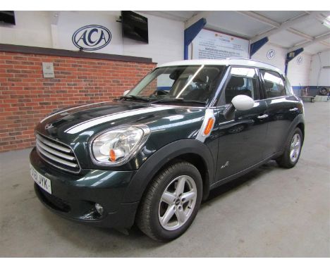 Make &amp; Model: Mini Countryman Cooper D All4Date of Reg: ST61 JYKColour: Greencc: 1598MoT: 02-11-2022Fuel Type: DIESELMile