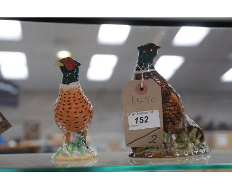 A Beswick model of a pheasant , model no. 1226 and a John Beswick model of a pheasant (2)