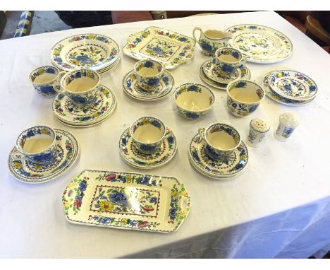 A Mason's Regency tea service.