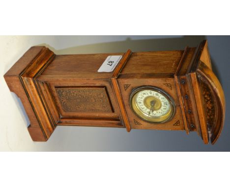 An early 20th century miniature longcase clock, c.1900