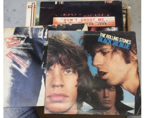 A quantity of mainly 1960s and 70s LPs to include Pink Floyd, Black Sabbath, Genesis, Led Zeppelin, Rolling Stones etc.