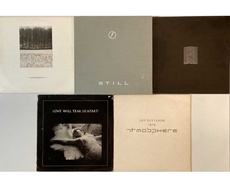 JOY DIVISION - LP/ 12" RARITIES. A quality selection of 5 LPs/ 12" by Manchester post-punk favourites Joy Division. Titles in