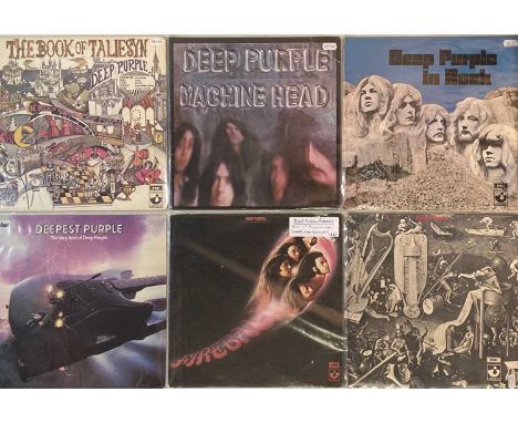 DEEP PURPLE - LP PACK. A quality pack of 8 LPs by British rock legends Deep Purple. Titles include In Rock (SHVL 777, UK 1st,