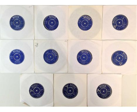 BILLY FURY - UK DECCA 7" DEMOS. More seldom seen original UK Decca 7" demos from Billy with 11 included this time. Titles are