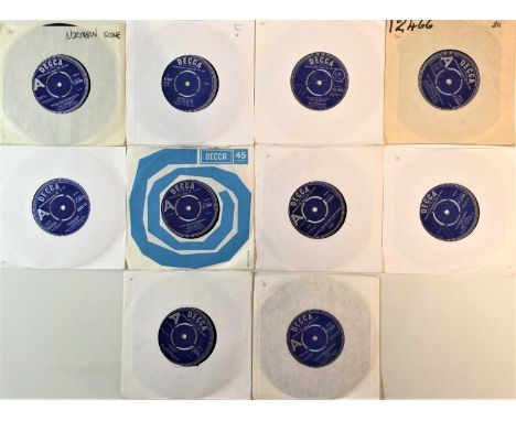 DECCA - UK 60s (R&amp;R/POP/BEAT) 7" DEMOS. Fantastic collection of 10 x original 60s UK Decca 7" rarities. Titles are Joy Ma