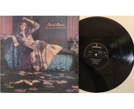 DAVID BOWIE - THE MAN WHO SOLD THE WORLD LP (UK ORIGINAL DRESS SLEEVE - 6338 041). Here we have a superb original UK LP press