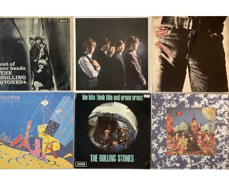 THE ROLLING STONES - LP PACK. A quality selection of 10 LPs by The Rolling Stones. Titles include Their Satanic Majesties Req