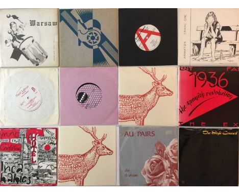 PUNK/ WAVE/ INDIE/ POP - 7" COLLECTION. A quality collection of around 63 7" singles. Artists/ titles include Warsaw - The Id