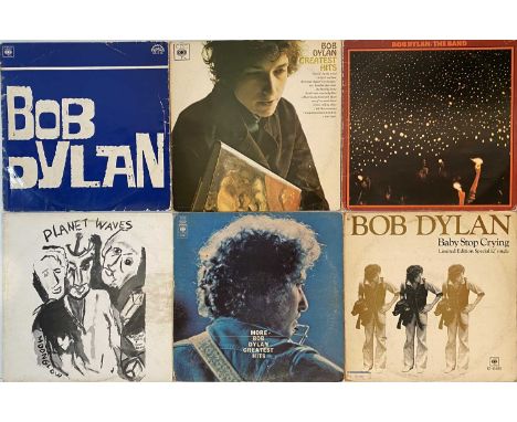 BOB DYLAN - LP COLLECTION. A smashing collection of 31 LPs by Bob Dylan. Titles include In 1966 There Was: Live In Concert (G