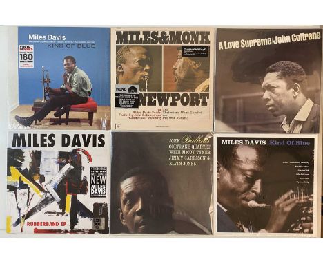 JAZZ BOP LEGENDS - MODERN REISSUE LPs. A superb pack of 10 jazz LPs. All modern reissue pressings. Artists/ titles include Jo