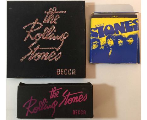 THE ROLLING STONES LP/ 7"/ CASSETTE BOX SETS. A quality pack of 3 box sets by The Rolling Stones. Includes an LP/ 7" &amp; ca