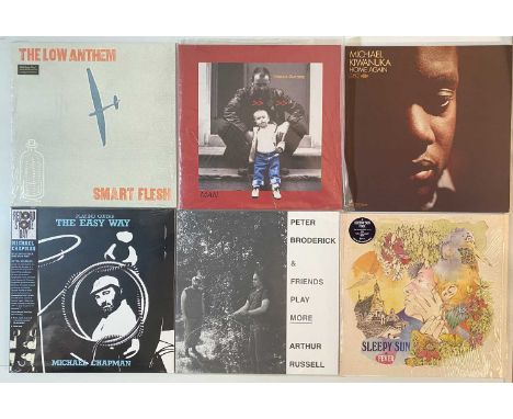 FOLK/ WORLD/ COUNTRY - MODERN LPs. A superb pack of 18 LPs, all either modern releases or modern reissue pressings. All in ex