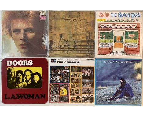 CLASSIC ROCK &amp; POP - MODERN LPs. A fantastic collection of 14 LPs, includes many modern pressings. The Beach Boys - Smile