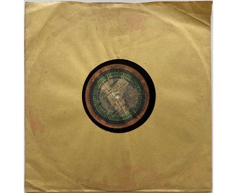 PINK FLOYD/WILSON PICKETT/MITCH RYDER - ASSOCIATED BRITISH PRODUCTIONS 10" ACETATE. Extremely unusual and perhaps one-off 10"