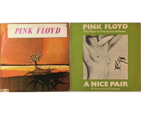 PINK FLOYD - LP RARITIES. A superb pack of 2 LP rarities by British prog group Pink Floyd. Titles include A Nice Pair (MAX LP