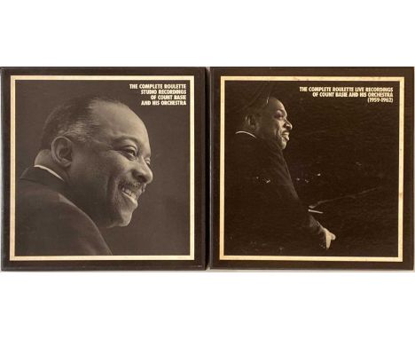 COUNT BASIE - MOSAIC CD BOX SETS. Here we have 2 limited edition Mosaic CD box sets by Count Basie. Titles include The Comple