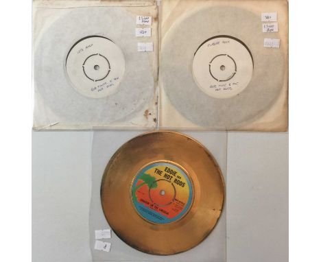 ROBIN/ EDDIE &amp; THE HOT RODS - 7" RARITIES. Here we have a smashing pack of 3 7" rarities by pub rockers Eddie &amp; The H