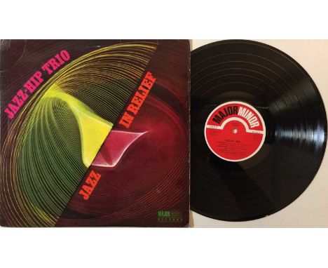 JAZZ-HIP TRIO - JAZZ IN RELIEF LP (UK STEREO ORIGINAL - SMMLP 7). Here we have a scarce copy of the wonderful 1967 LP by Jazz