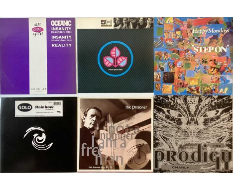 INDIE/ POP/ ROCK - 12"/ 7" COLLECTION. A quality selection of 44 12"/ 7" singles. Artists/ titles include Happy Mondays - Ste