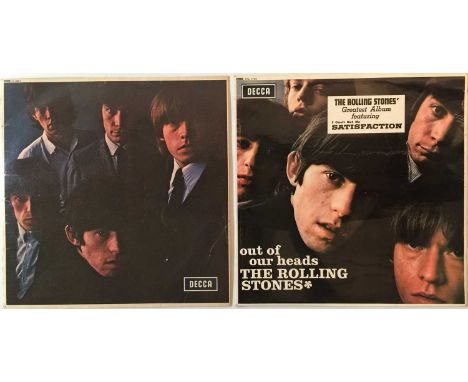 THE ROLLING STONES - OUT OF OUR HEADS/NO. 2 - ORIGINAL EU/UK PRESSING LPs. Very sharp and clean pack of 2 x Stones 60s origin