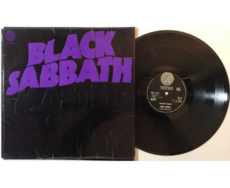 BLACK SABBATH - MASTER OF REALITY LP (UK BOX SLEEVE ORIGINAL - 6360 050). Here we have an original UK LP pressing of Black Sa