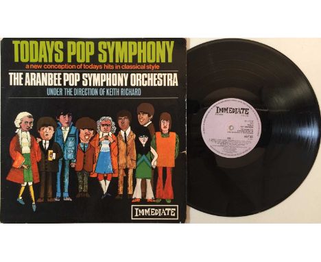 TODAYS POP SYMPHONY (KEITH RICHARD) LP (ORIGINAL UK PRESSING - IMMEDIATE IMLP 003). Kicking off this superb Rolling Stones (a