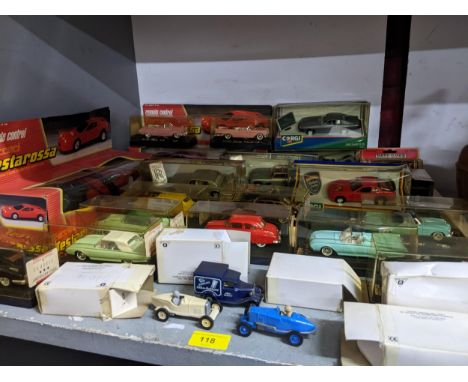 A selection of mainly boxed diecast model cars to include Solido, Corgi Rolls Royce Cornish, and Jaguar XJS, Days Gone and ot