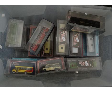 Box of Corgi The Original Omnibus diecast model vehicles, all in original perspex packaging.(B.P. 21% + VAT) 