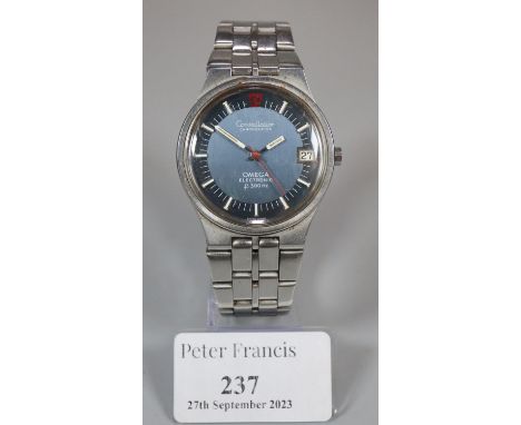 Omega electronic F300Hz Constellation chronometer gent's wristwatch.(B.P. 21% + VAT) 
