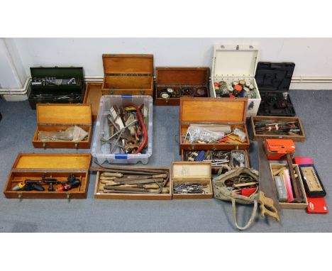Various hand-tools and accessories.