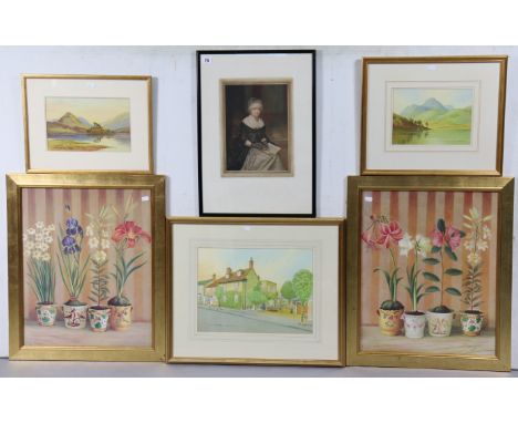 Eighteen various decorative paintings &amp; prints.