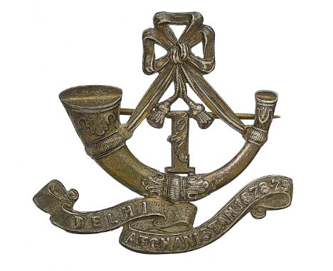 Badge. Indian Army. 1st Punjab Infantry (Frontier Force) Officer’s head-dress badge circa 1901-13. A fine British made die-st