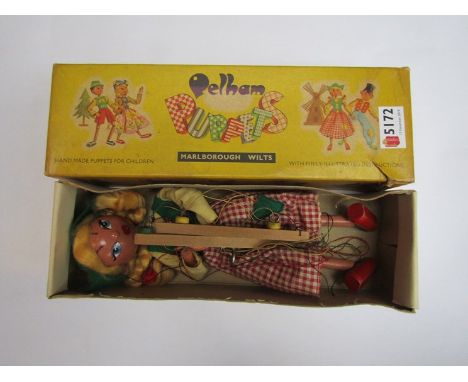 A Pelham Puppet in original box - Dutch girl 